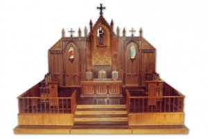 Restauração Altar Mor Paróquia Santo Antônio - Miraí MG