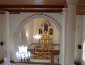 Altar da Paróquia N. S. da Glória - Simão Pereira MG
