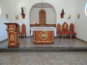 Presbitério e Capela do Santíssimo