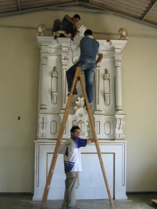 montagem altar Astolfo Duitra I