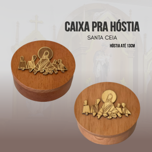 Caixa para Hóstia Santa Ceia